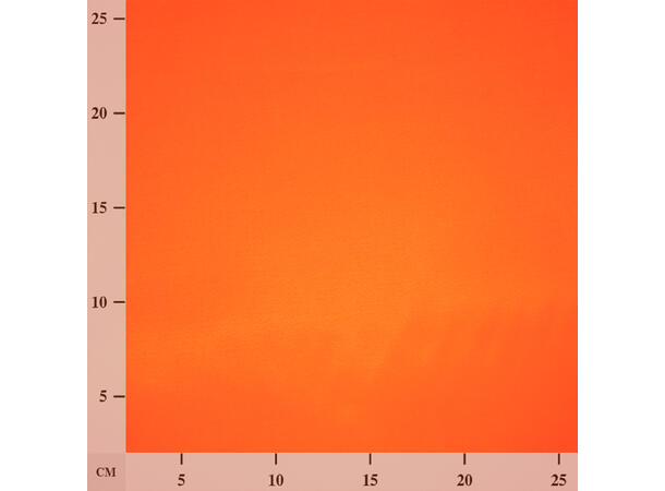 Ensfarget bevernylon av bomull og polyester, Signal orange