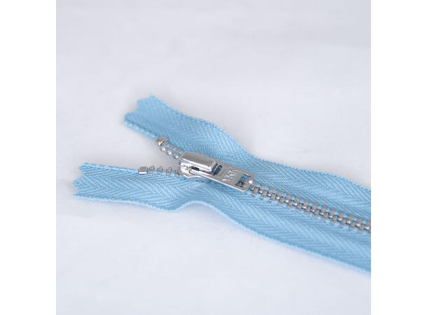 Lyseblå jeanslås, 22 cm