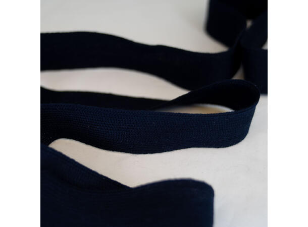 Strikket ullbånd, marine