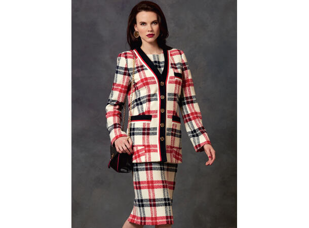 Vogue 1643 - Jakke, kjole og skjørt.