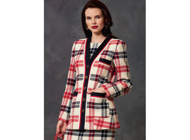 Vogue 1643 - Jakke, kjole og skjørt.