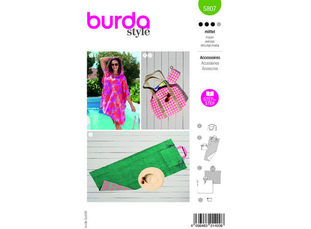Burda 5807 - Sommertilbehør