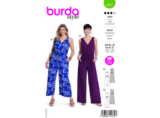 Burda 5817 - Jumpsuit