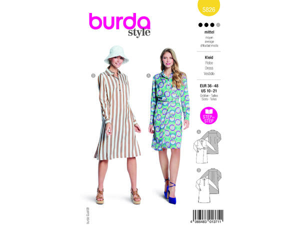 Burda 5826 - Kjole