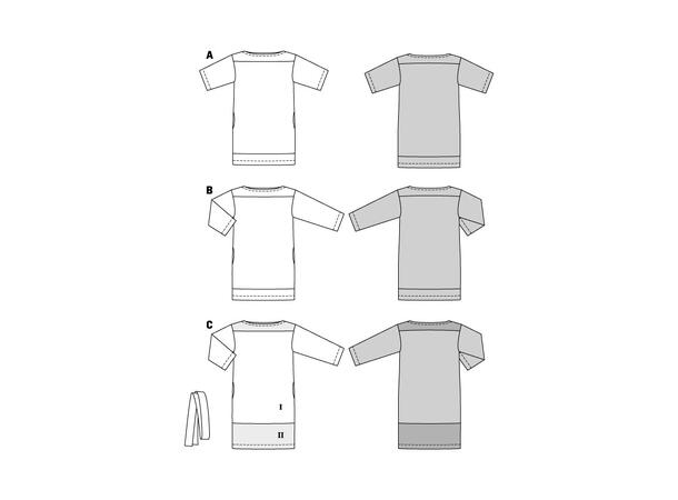 Burda 5925 - Kjole