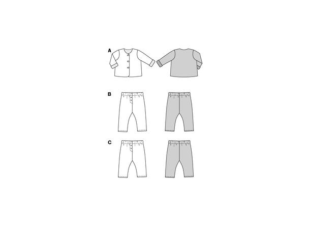 Burda 9231 - Jakke og bukse