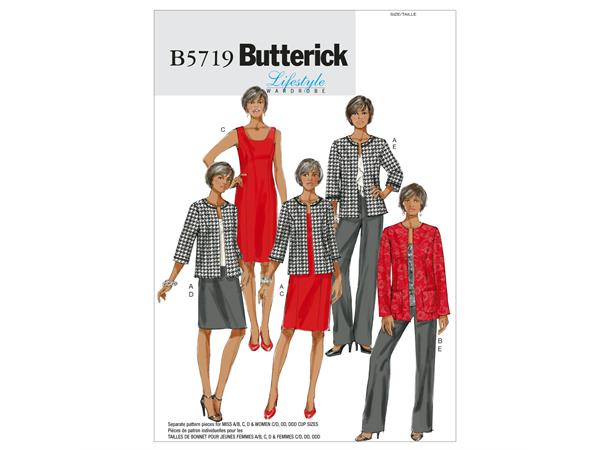 Butterick 5719- Klespakke til dame