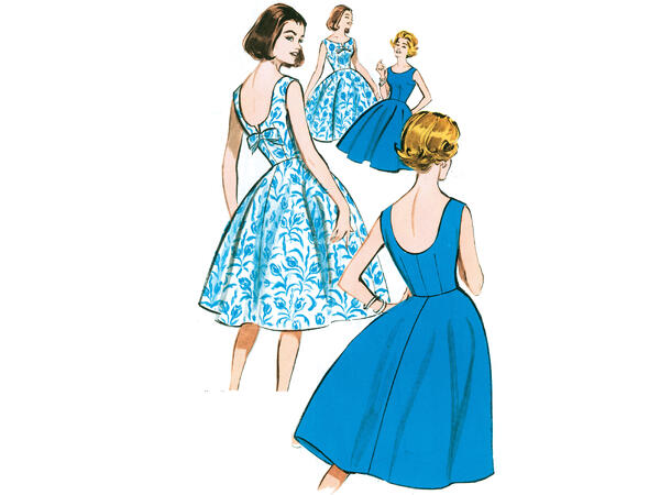Butterick 5748- Retro Kjole