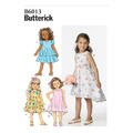 Butterick 6013- Kjole til barn CDD (2-3-4-5)