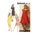 Butterick 6129- Kjole E5 (14-16-18-20-22)
