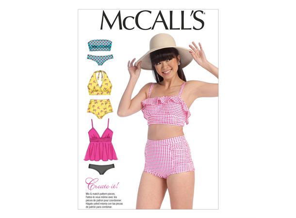 McCall's 7168 - Bikini A5 (6-8-10-12-14)