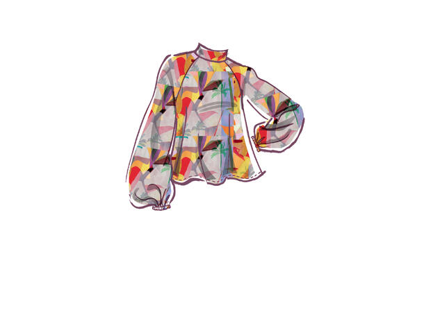 McCall's 8147 - Bluse.