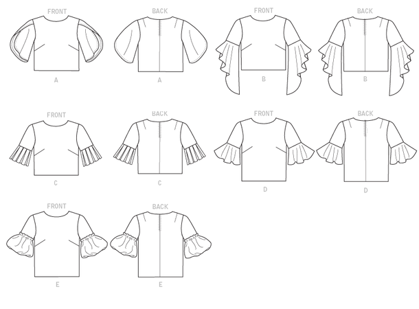 McCall's 8161 - Bluse.