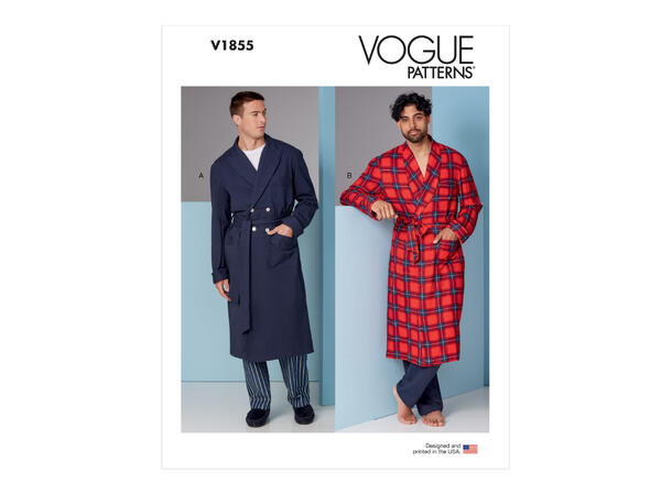 Vogue 1855 - Morgenkåpe.