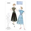Vogue 9000 - Vintage skjortekjole F5 (16-18-20-22-24)