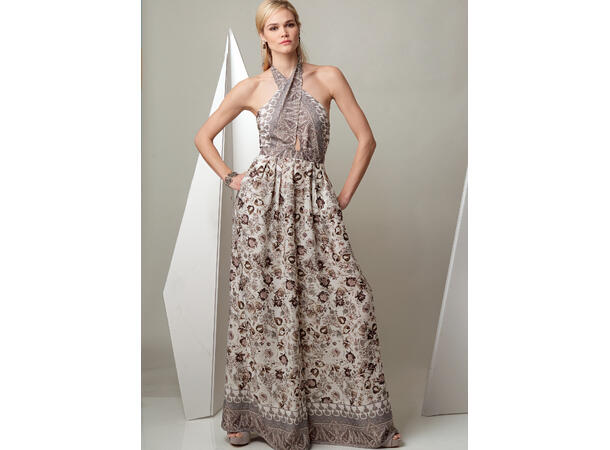 Vogue 9259 - Jumpsuit med halterneck.