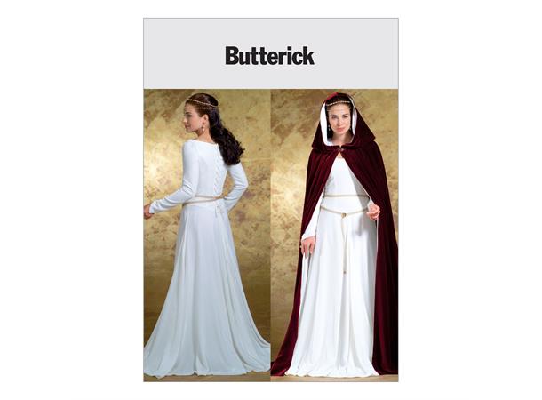 Butterick 4377- historisk kjole og kappe