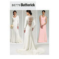 Butterick 5779- Brudekjole AX5 (4-6-8-10-12)