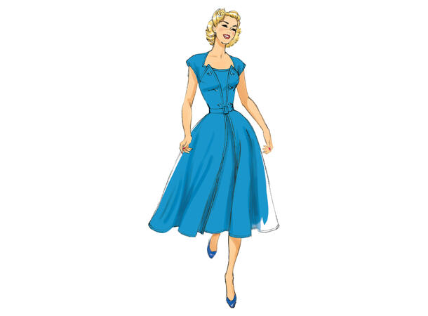 Butterick 6211- Retro Kjole