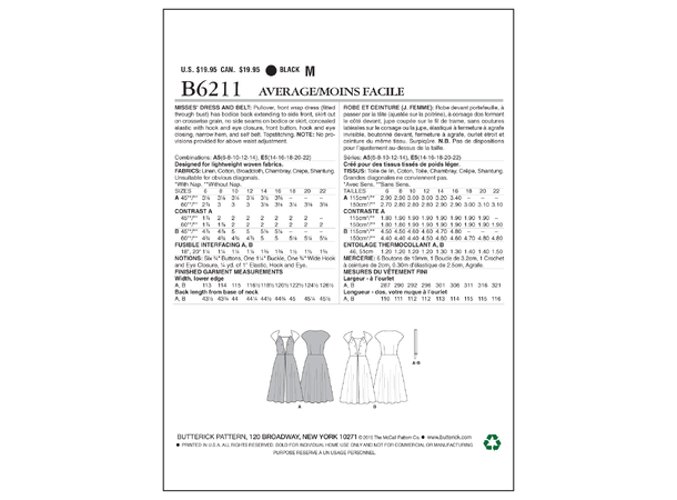 Butterick 6211- Retro Kjole