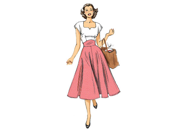 Butterick 6212- Retro Kjole