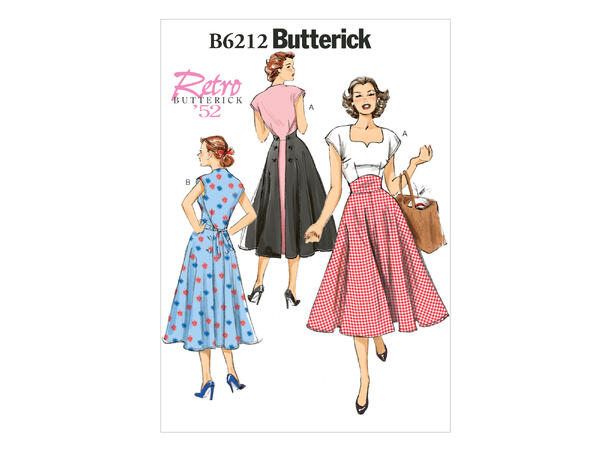 Butterick 6212- Retro Kjole