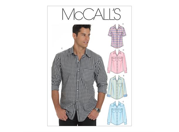 McCall's 6044 - Skjorte XN (XL-XXL-XXXL)