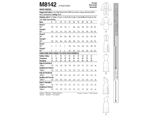 McCall's 8142 - Kjole.