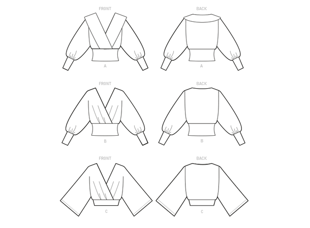 McCall's 8145 - Bluse.