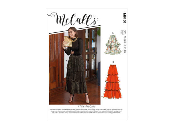 McCall's 8150 - Skjørt.