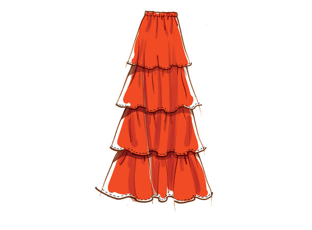 McCall's 8150 - Skjørt.