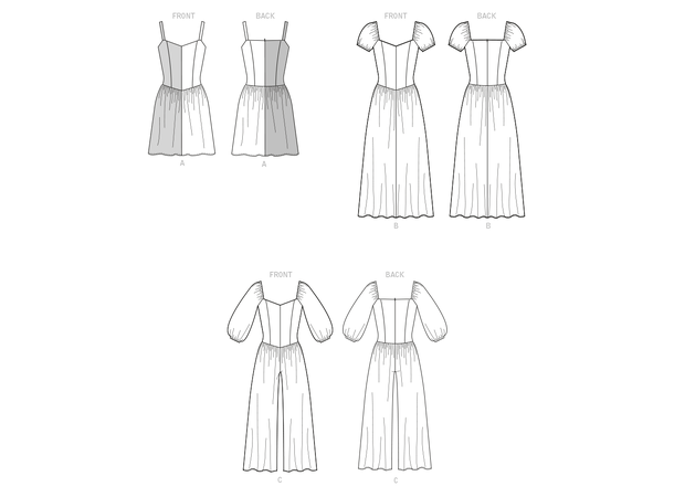 McCall's 8209 - Kjole & Jumpsuit.