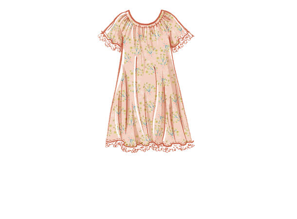 McCall's 8216- Kjole til barn.