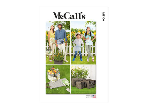 McCall's 8300 - Tilbehør til hagestell.