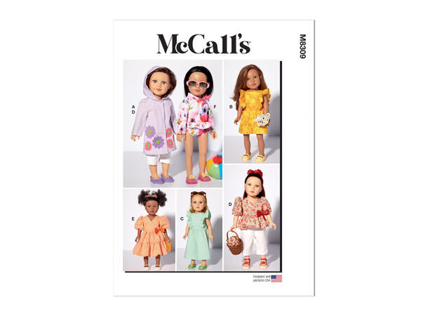 McCall's 8309 - Dukkeklær.