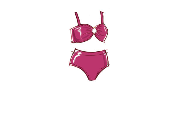 McCall's 8330 - Badedrakt og bikini.