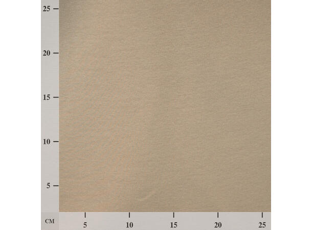 Rundstrikket ribb, Beige
