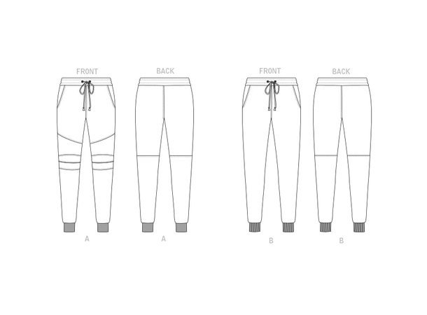 Vogue 1854 - Joggebukse.