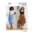 Vogue 1872 - Omslagsskjørt A5 (6-8-10-12-14)