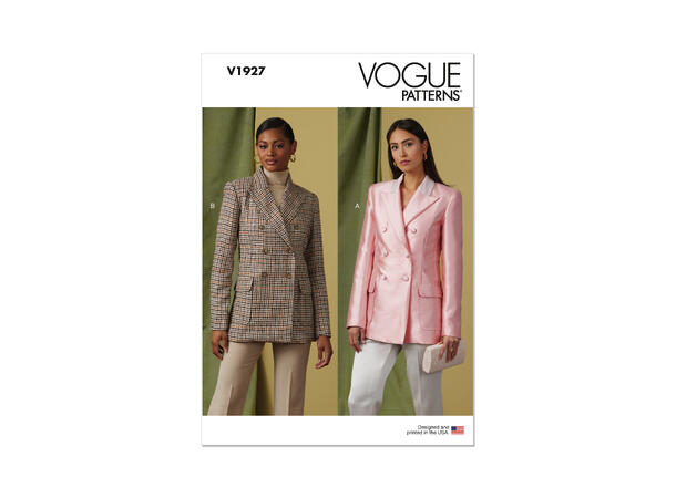 Vogue 1927 - Blazerjakke.
