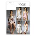 Vogue 8888 - Pysjamas og morgenkåpe EE (14-16-18-20)