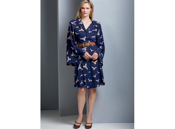 Vogue 9345 - Skjortekjole.