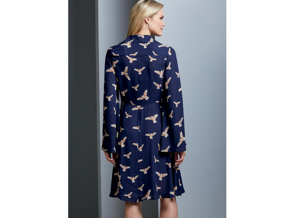 Vogue 9345 - Skjortekjole.