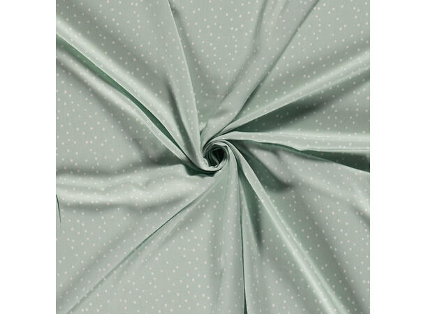 Bambus Poplin Mint Prikker