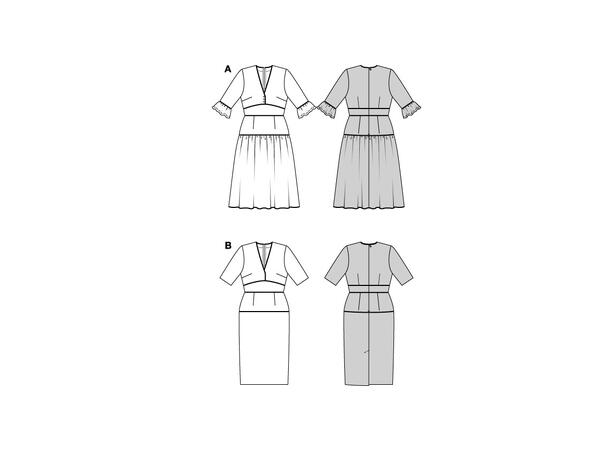 Burda 5820 - Kjole