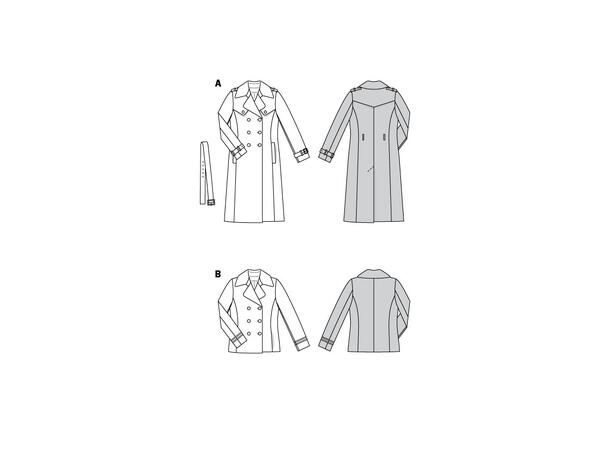 Burda 5984 - Jakke & Kåpe