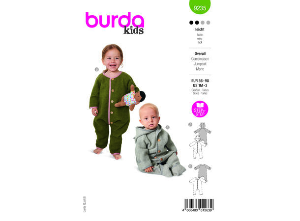Burda 9235 - Jumpsuit