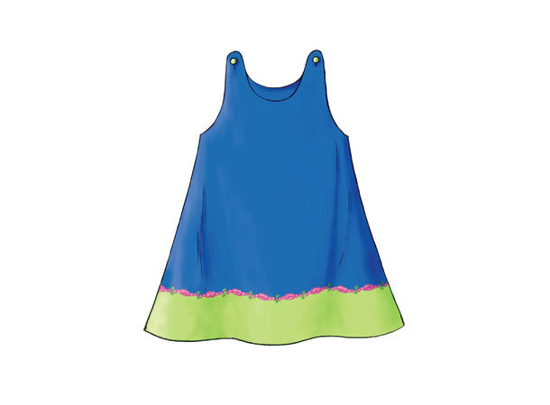 Butterick 3772 - Kjoler til barn