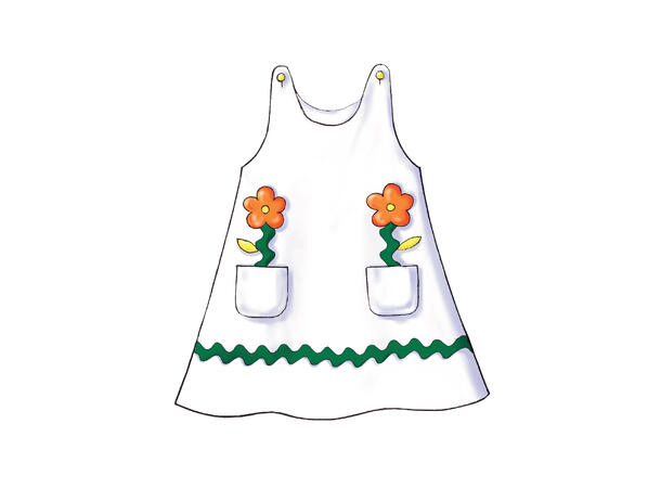 Butterick 3772 - Kjoler til barn