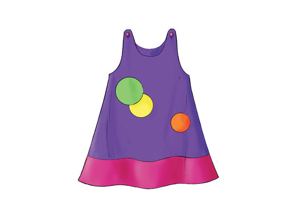 Butterick 3772 - Kjoler til barn